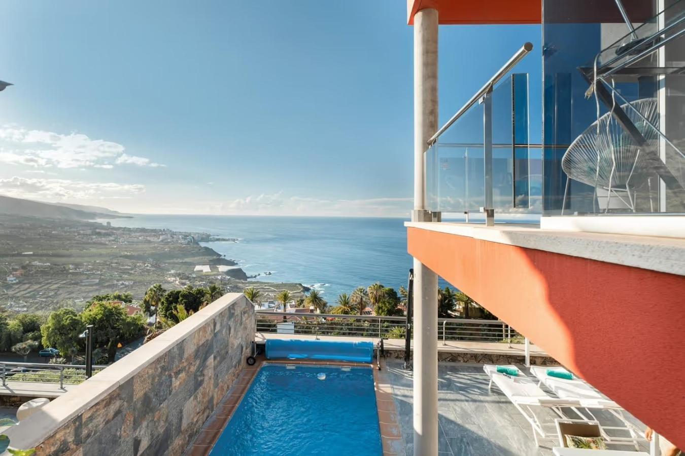 Villa Golden Horizon Con Piscina Privada Climatizada Santa Úrsula Exterior foto